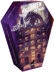 Fanroll Halloween Advent Dice Calendar